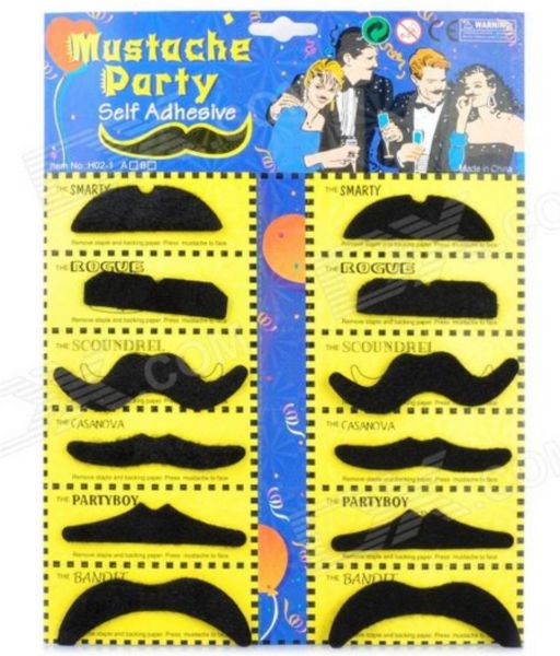 bigodes falsos